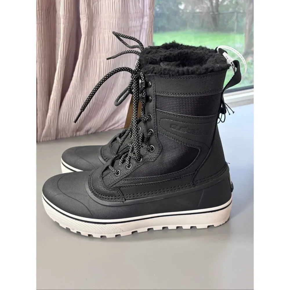 Quicksilver Sub Zero Hi Snowboot black Mens Size 9
